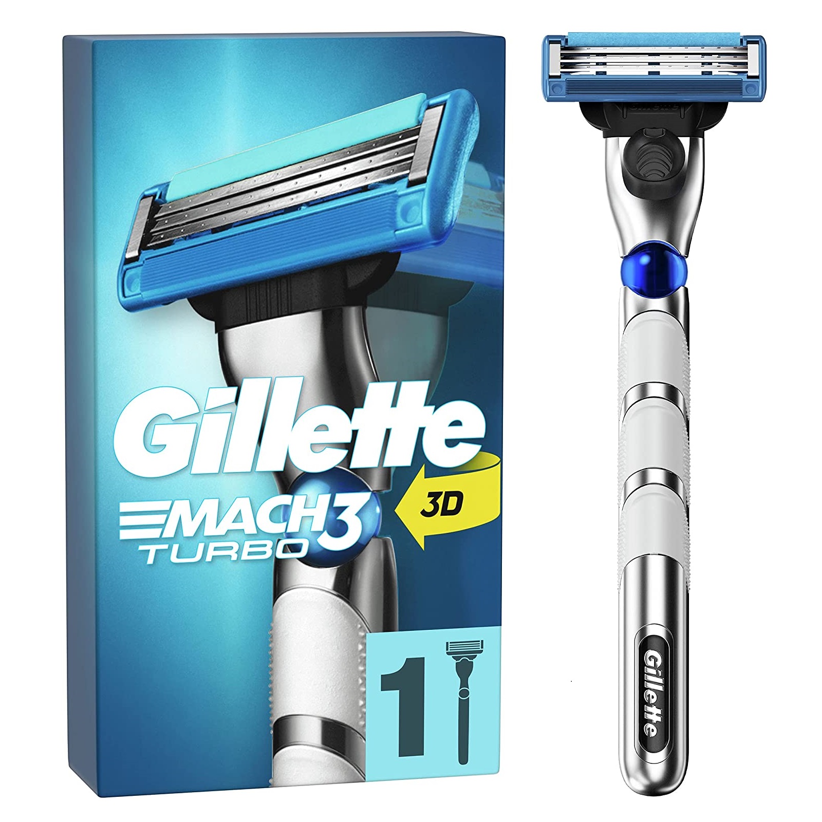 Gillette Mach3 Turbo 3D Motion Rakhyvel