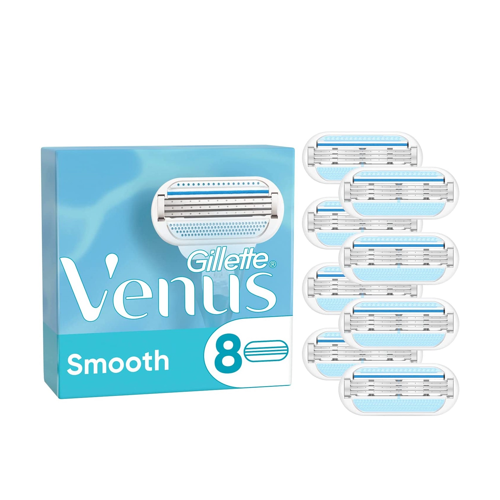 Venus Smooth Rakblad 8-pk