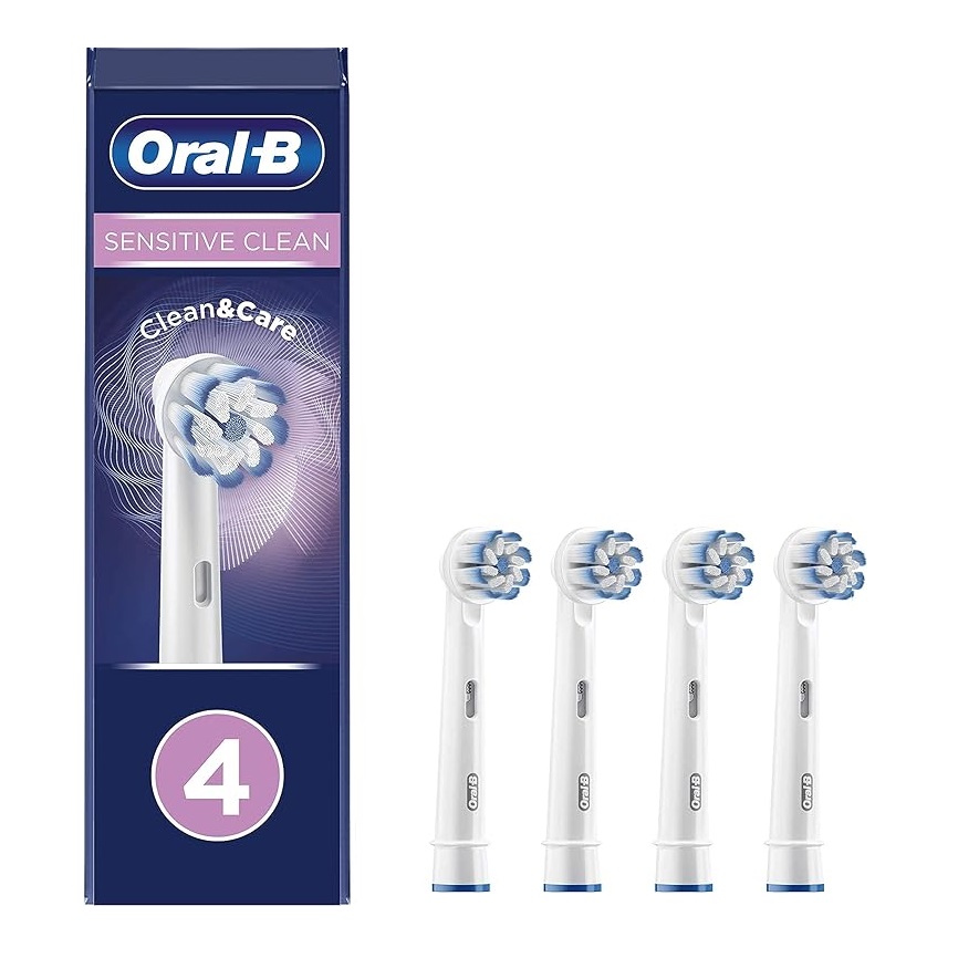 Oral-B Sensitive Clean Tandborsthuvud 4-pack