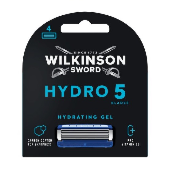 Wilkinson Sword Hydro 5 Hydrating Gel Rakblad 4-pack