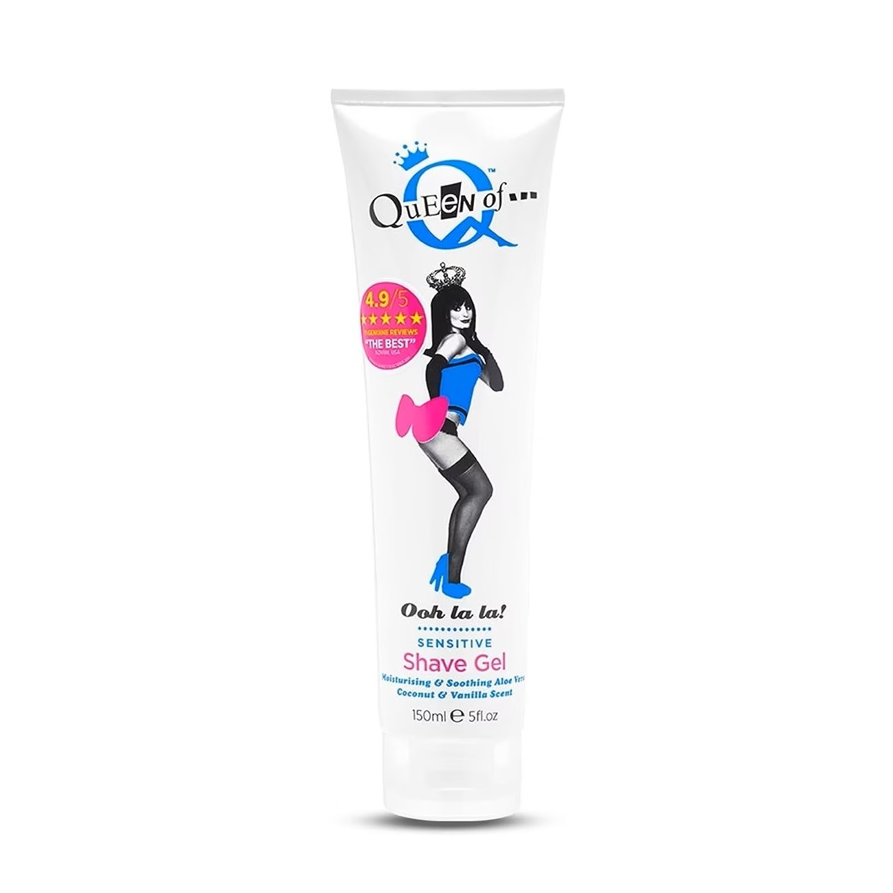 Queen of Shaves Sensitive Rakgel 150 ml 1-pack