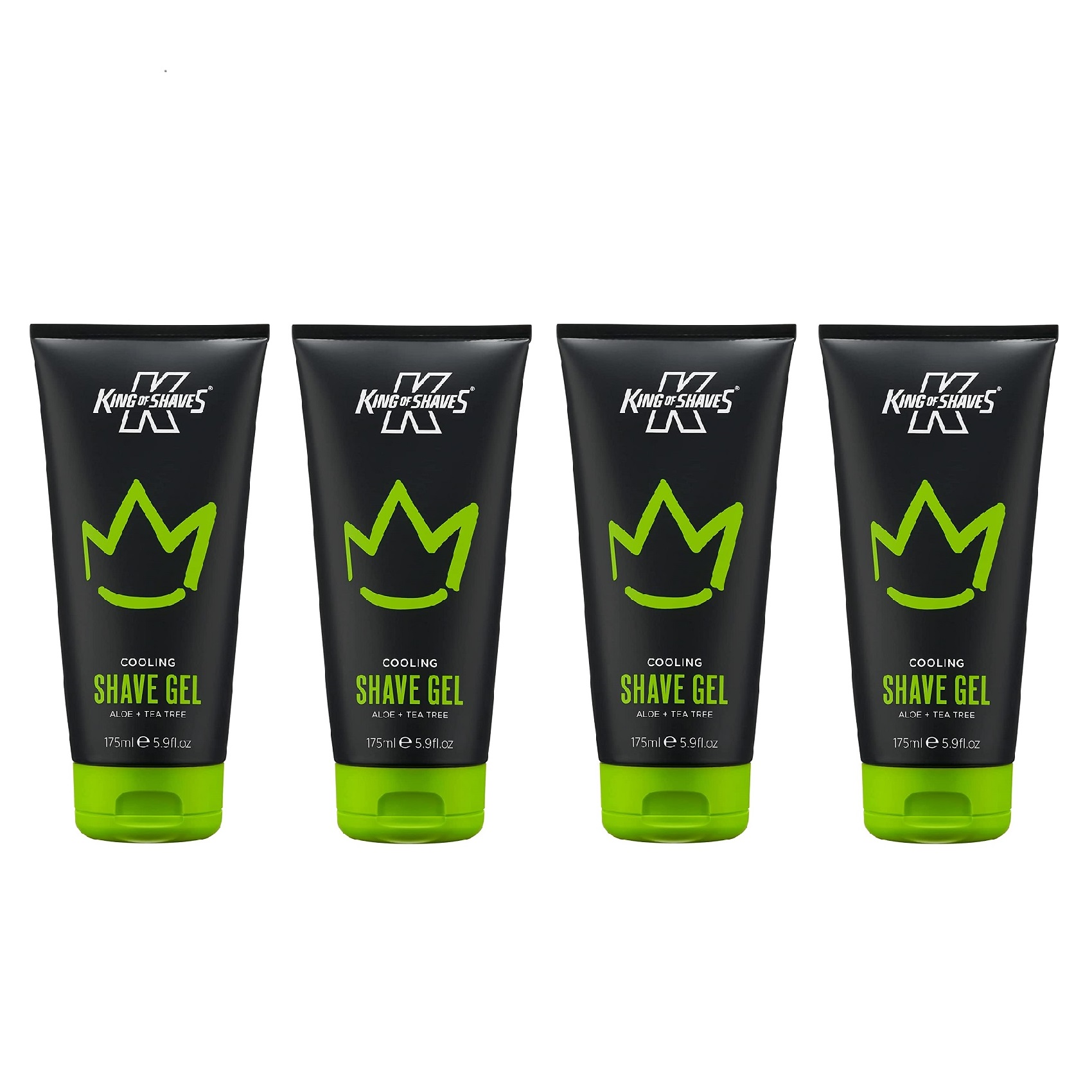 King of Shaves Cooling Rakgel 175 ml 4-pack